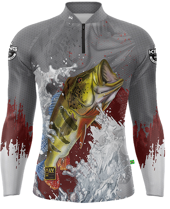 CAMISETA PERSONALIZADA - KING BRASIL - TUCUNARÉ - KD00700