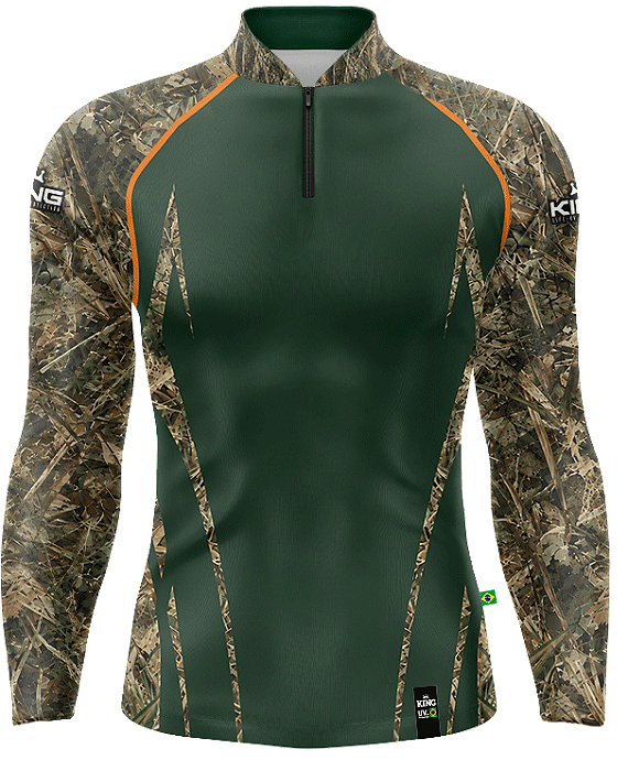 CAMISETA PERSONALIZADA - KING BRASIL - CAMUFLADO - KD00730