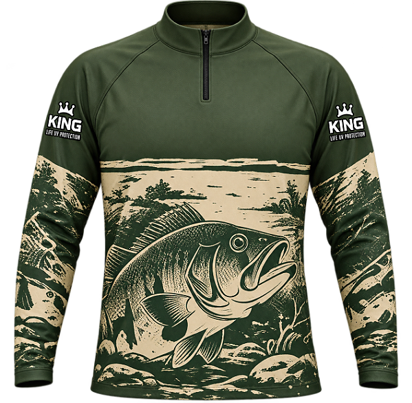 CAMISETA DE PESCA TUCUNARÉ LEGADO SELVAGEM UV 50+ | KING – KD00790