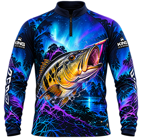 CAMISETA TUCUNARÉ EXPLOSÃO NOTURNA UV 50+ | KING – KD00797