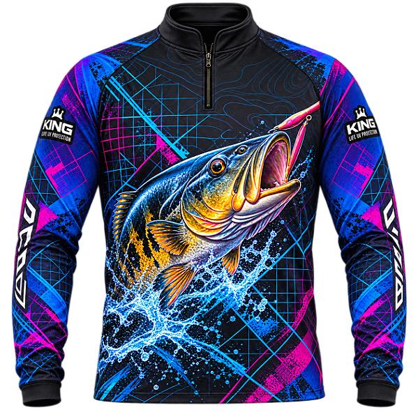 CAMISETA DE PESCA TUCUNARÉ GERAÇÕES DA AMAZÔNIA UV 50+ | KING – KD00800