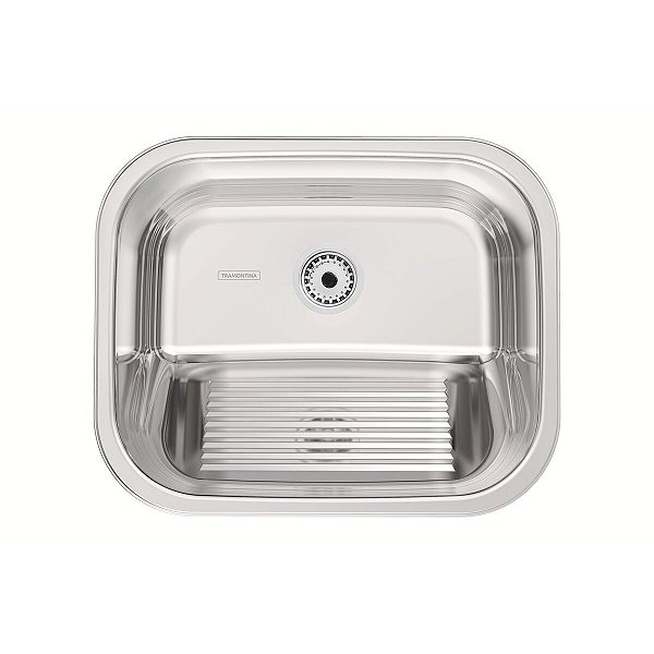Tanque De Encaixe Tramontina Hera 34 L Em Aço Inox Polido 50X40 Cm - 94400407