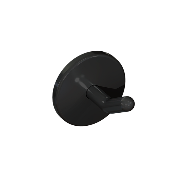 Cabide Round Preto Brilhante - 05.RD00.PB