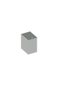 Lixeira Retangular Quada Inox Polido - 61.QD36.IP