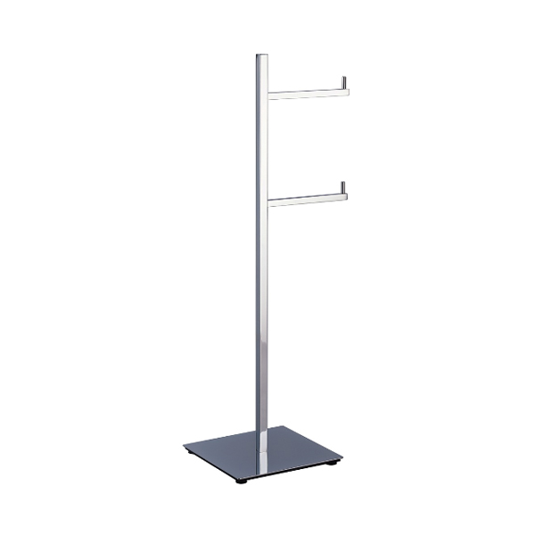 Coluna C/ Pap./Res. Quada Inox Polido - 57.QD02.IP