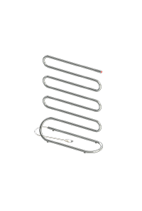 Aquecedor De Toalhas Piso Quada Premium Inox Polido - 19.TQ13.IP
