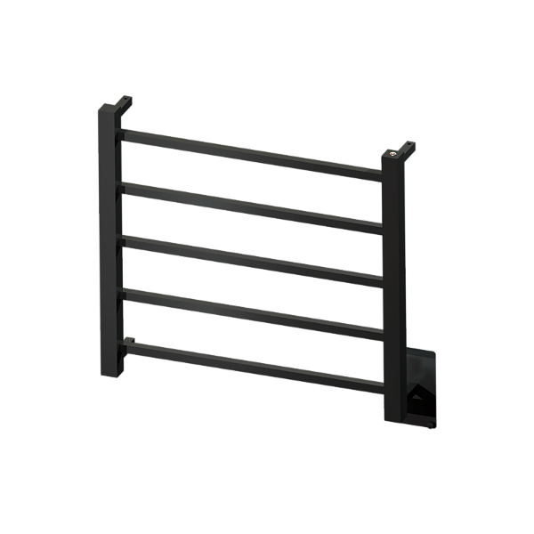 Aquecedor De Toalhas F.O Peq Quada Premium Preto Fosco - 19.TQ02.PF