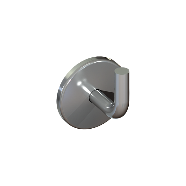 Cabide Reto Round Cromado - 05.RD03.CR