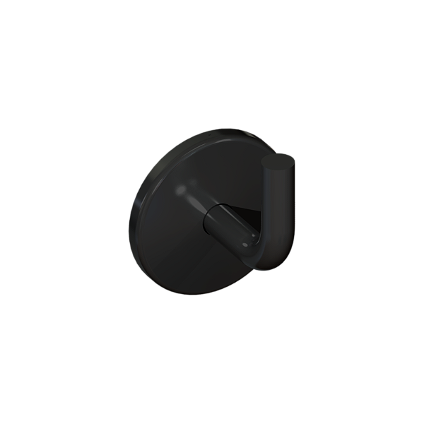 Cabide Reto Round Preto Fosco - 05.RD03.PF
