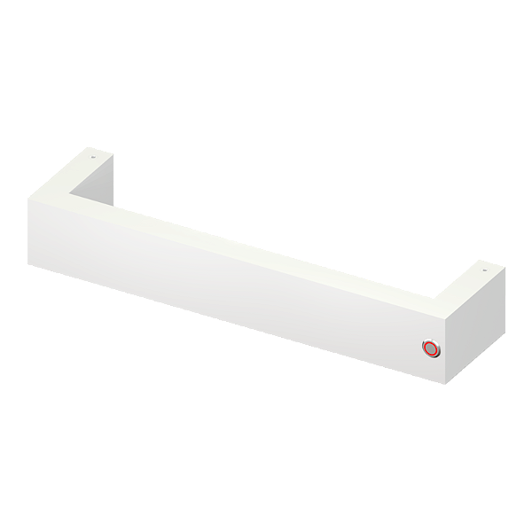 Aquecedor Toalhas Rosto Horizontal Jade Branco Brilhante - 20.TJ01.BB