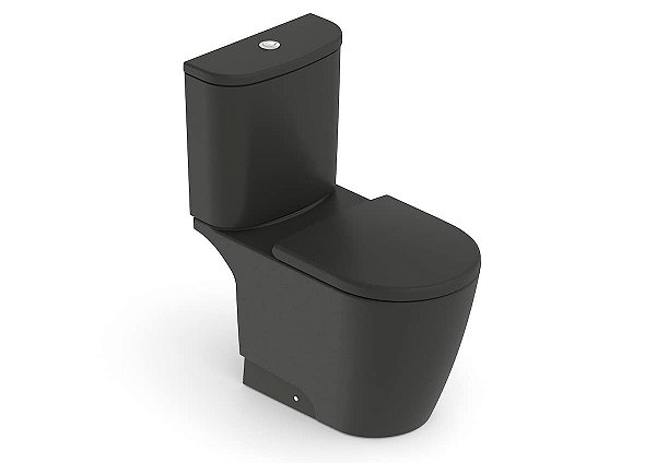 Kit Bacia Com Caixa, Assento Termofixo Soft Close E Complementos De Instalação Neo