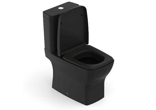 Kit Bacia Com Caixa, Assento Termofixo Soft Close E Complementos De Instalação Boss