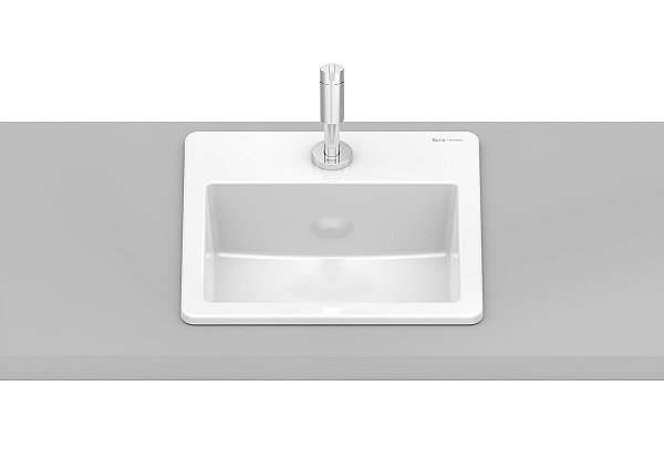 Cuba De Sobrepor 420X420 Com Mesa Loft Q8