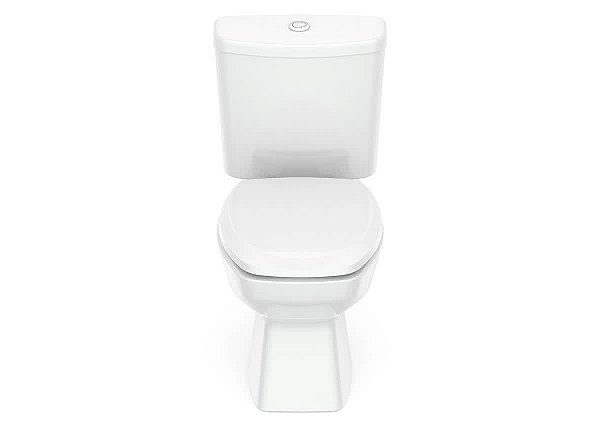 Kit Bacia Com Caixa, Assento Pp Soft Close E Complementos De Instalação Thema