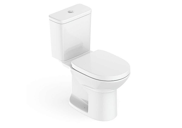 Kit Bacia Com Caixa, Assento Pp Com Queda Amortecida E Complementos De Instalação Round - C329723002