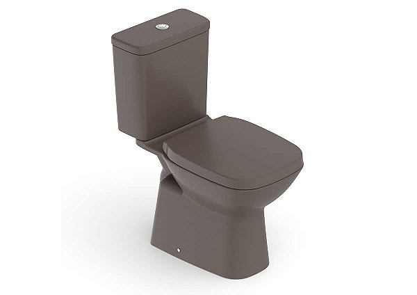 Kit Bacia Com Caixa, Assento Termofixo Com Queda Amortecida E Complementos De Instalação Debba Classic - C329723015