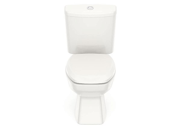 Kit Bacia Com Caixa, Assento Pp Soft Close E Complementos De Instalação Thema