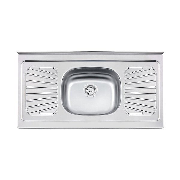 Pia De Apoio Tramontina New Raggi 40 Em Aço Inox 105X52 Cm