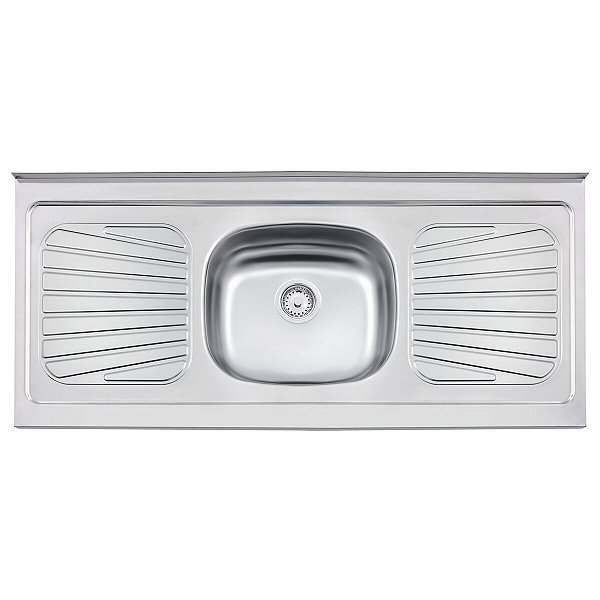 Pia De Apoio Tramontina New Raggi 40 Em Aço Inox 120X52 Cm
