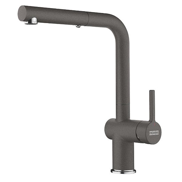 Misturador Monocomando Active Em L Pull Out Spray Slate Gray - 18992