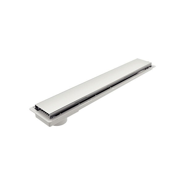 Ralo Tramontina Slim Em Pvc Com Tampa Em Aço Inox Tramontina 7 X 50 Cm