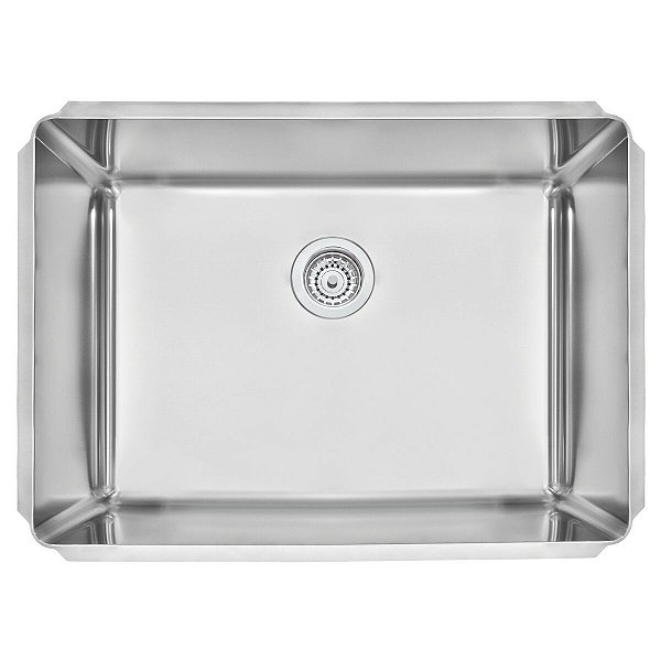 Cuba Profissional De Embutir Tramontina Dritta Pro Em Aço Inox Com Acabamento Acetinado 70X50 Cm