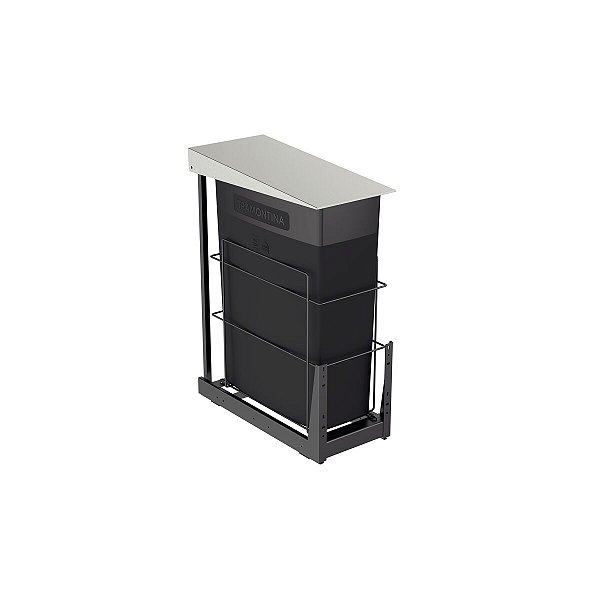 Lixeira Deslizante Para Móvel Slide 45 L Tramontina