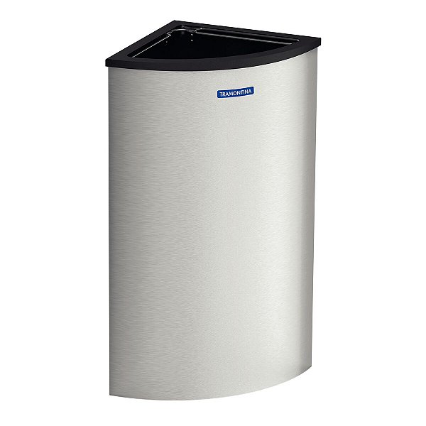 Lixeira Tramontina Abruzzo Em Aço Inox Com Acabamento Acetinado 110 L