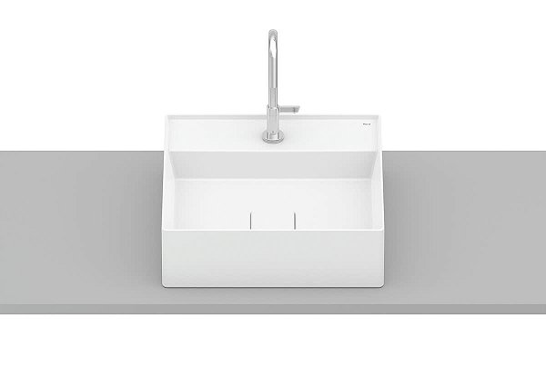Cuba De Apoio 400X400 Com Mesa T9 Terra - A32787T620