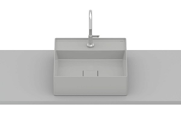 Cuba De Apoio 400X400 Com Mesa T9 Terra - A32787T070