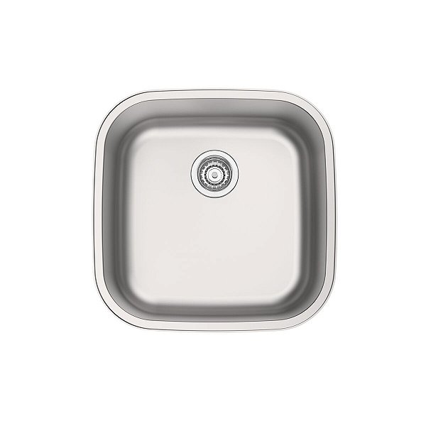 Cuba De Embutir Ou Sobrepor Tramontina Tramontina Aria Maxi 40 Bs Em Aço Inox Escovado 40X40 Cm