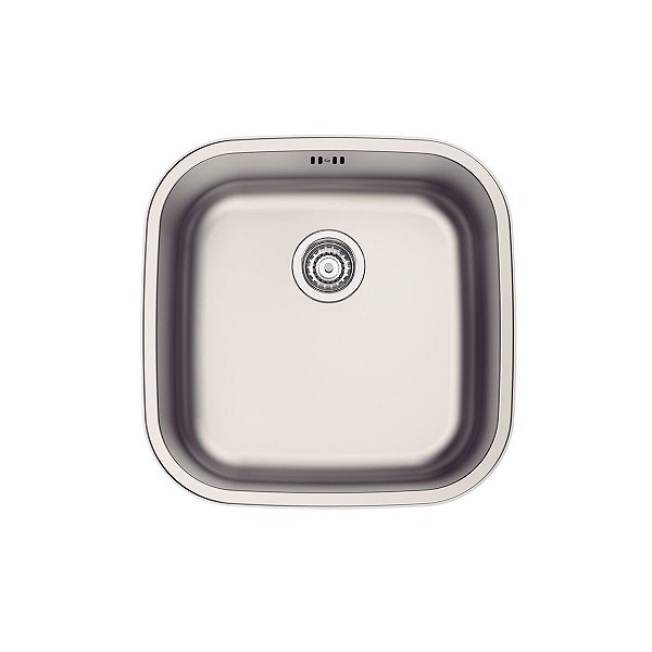 Cuba De Embutir Ou Sobrepor Tramontina Aria Maxi 40 Bs Em Aço Inox Escovado 40X40 Cm