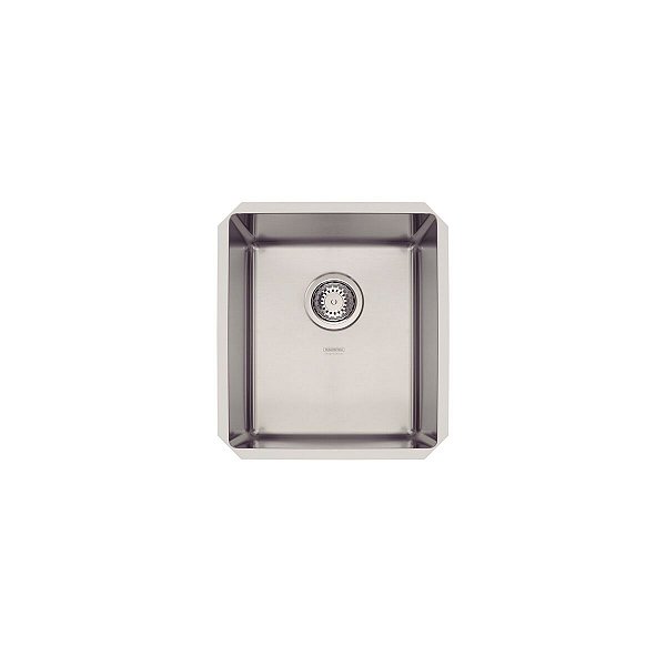 Cuba Tramontina Design Collection Quadrum 34 Undermount Em Aço Inox Com Acabamento Acetinado 34X40 Cm