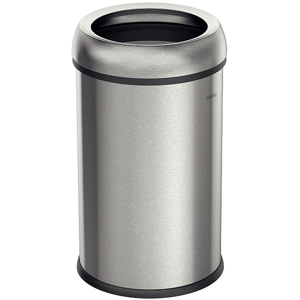 Lixeira Tramontina Friuli Em Aço Inox Com Acabamento Acetinado 65 L Sem Tampa