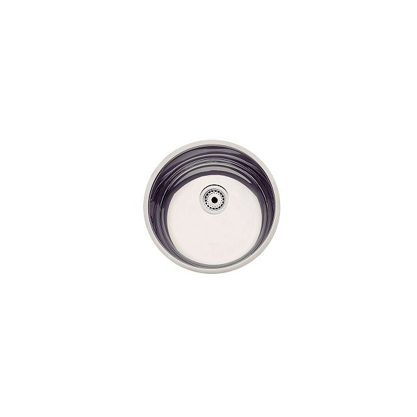 Cuba De Embutir Tramontina Basic 38 Bl Em Aço Inox Natural Ø38 Cm
