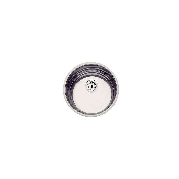 Cuba De Embutir Tramontina Basic 35 Bl Em Aço Inox Natural Ø35 Cm