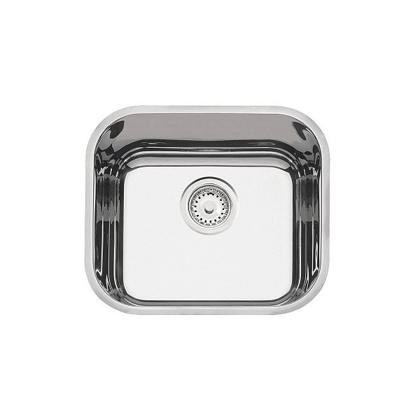 Cuba De Embutir Tramontina Lavínia 40 Bl Em Aço Inox Alto Brilho 40X34 Cm