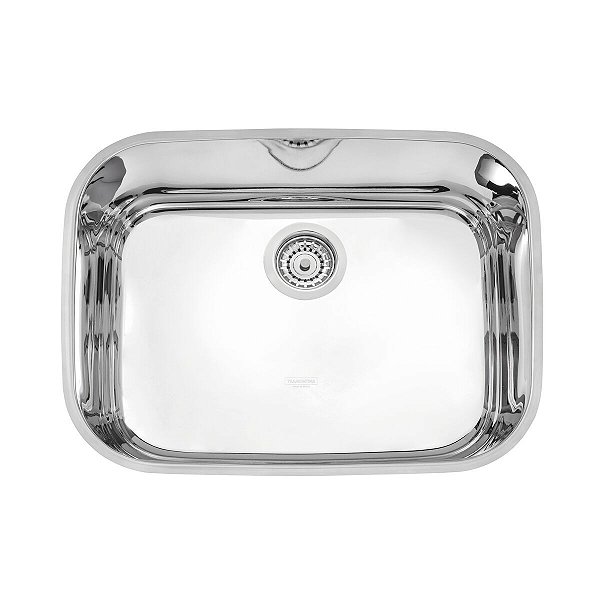 Cuba De Embutir Tramontina Lavínia 48 Bl Em Aço Inox Alto Brilho 48X34 Cm