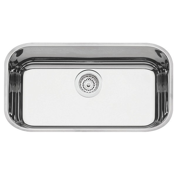 Cuba De Embutir Tramontina Lavínia 56 Bl Em Aço Inox Alto Brilho 56X34 Cm