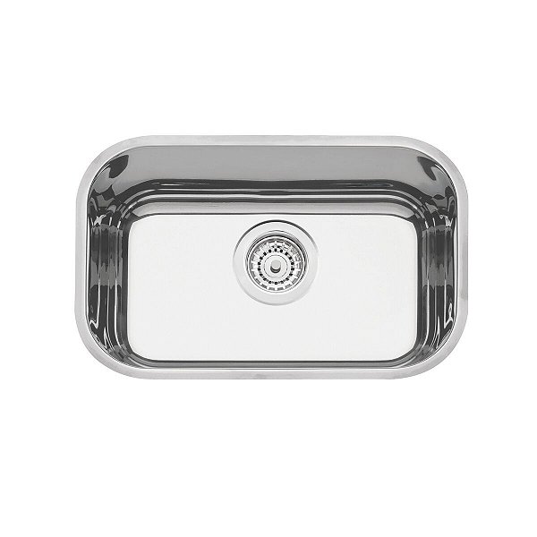 Cuba De Embutir Tramontina Lavínia 47 Bl Em Aço Inox Alto Brilho 47X30 Cm