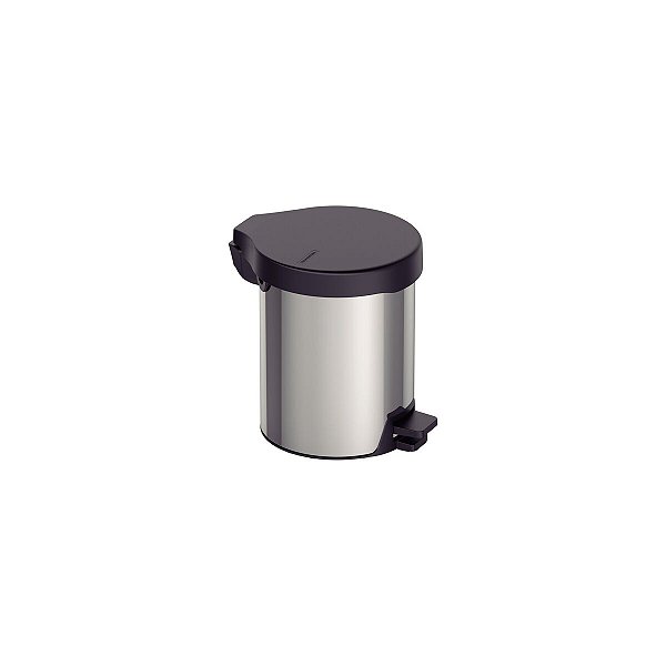 Lixeira Com Pedal Tramontina New Em Aço Inox Com Acabamento Polido 5 L