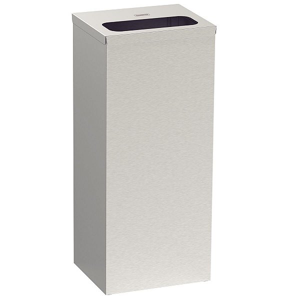 Lixeira Inox Tramontina Square Com Acabamento Acetinado 50 L