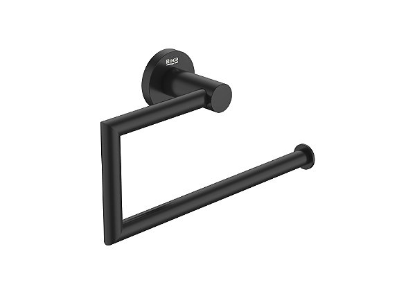 Toalhiero Anel Hotels Round Matte Black - A817579C40