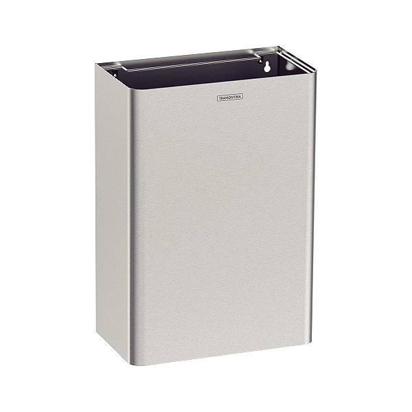 Lixeira Tramontina Wall 30 L Em Aço Inox