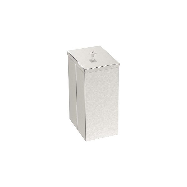 Lixeira Inox Luz Slim Tramontina Com Acabamento Acetinado 5,5 L