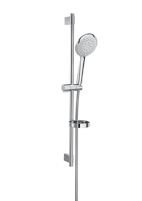 Ducha Manual 130 Mm Com 4 Funçoes Com Barra Deslizante Sensum Round (Itens Para Instalação:Tomada DÁgua) - A5B1407C0C