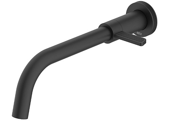 Torneira Lavatório Parede Logic Preto Matte - A5A472GNBC