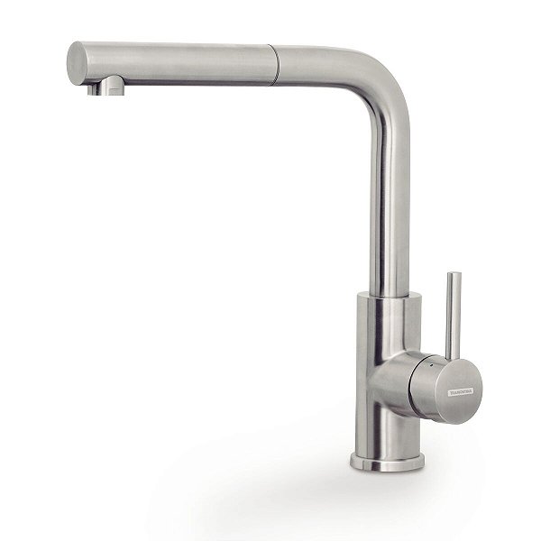 Monocomando Tramontina Monde Plus Em Aço Inox E Acabamento Acetinado Com Extensor