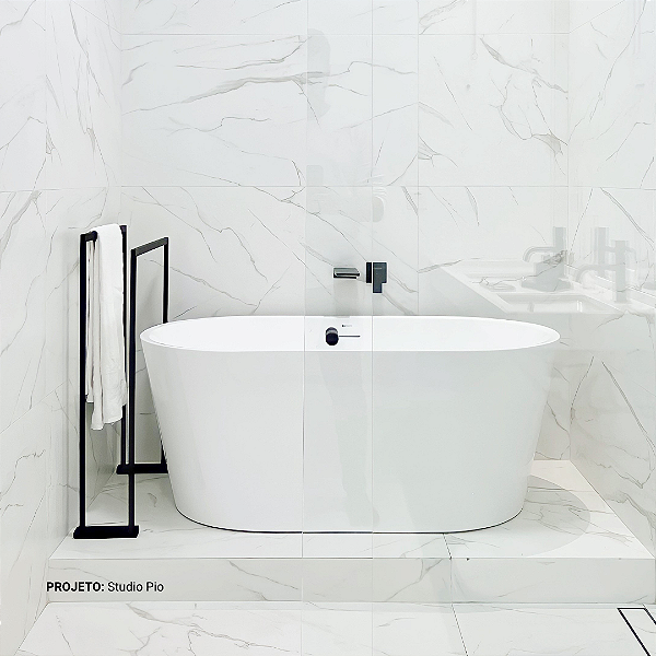 Banheira Gamboa Glossy White - IM1007GW