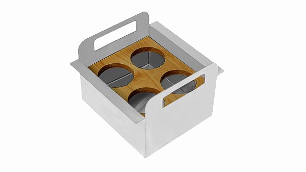 Porta Potes/ Mini Horta Para Canal Organizador - 20.04.00144
